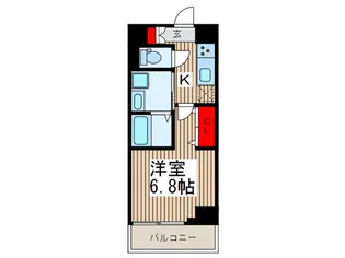 ライジングハウスゴテン【5階】の間取り