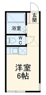 ユナイト宮前平セルシウスの輝き【2階】の間取り