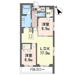 ニゲラパレスの間取り