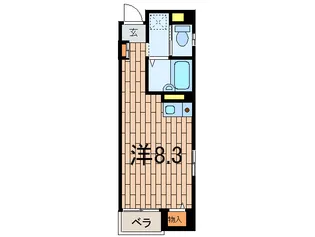 ハイム横浜【3階】の間取り