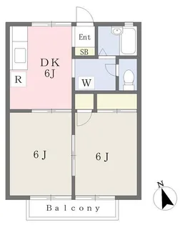 グリーンパーク【1階】の間取り