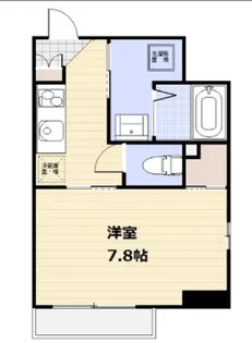 クレイシア新宿御苑前【2階】の間取り