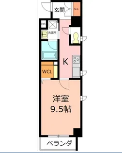 アーバンライフ名駅ウエスト【2階】の間取り