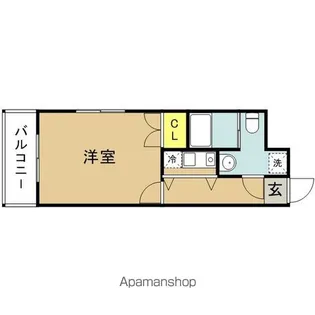 エステートモア平尾ヒルズ【2階】の間取り