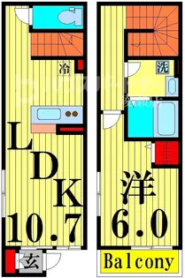 ルペAの間取り