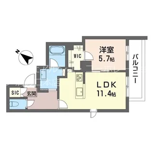 サクラ ステージ【1階】の間取り