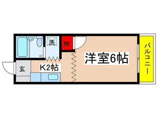 ハイツシブヤ【3階】の間取り