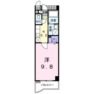 Casa【4階】の間取り