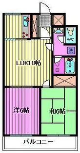 サンライト南浦和五番館【1階】の間取り