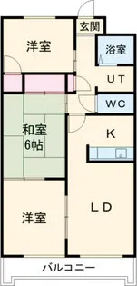 エトワール桑名【4階】の間取り