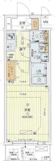 セオリー大阪パーチェ【2階】の間取り