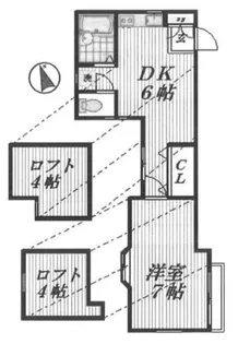 グレースハイム山王【2階】の間取り