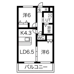 ジュエル【1階】の間取り