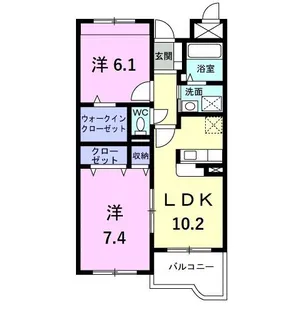 アヴニール【3階】の間取り