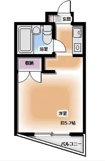 エス・アイコーポA【1階】の間取り