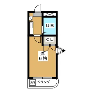 フラットフィールド【4階】の間取り