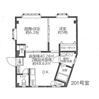 大野ビル【2階】の間取り