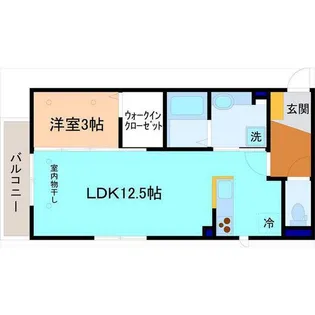 セジュール モカ【2階】の間取り