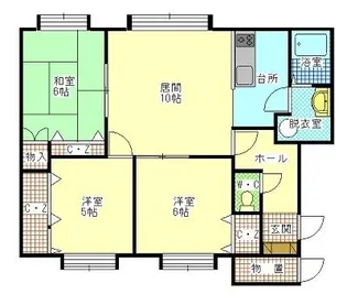 ニューファミリーB【2階】の間取り