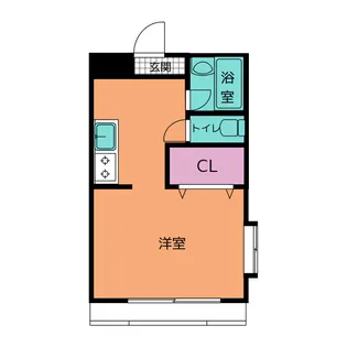 クララハウス【1階】の間取り