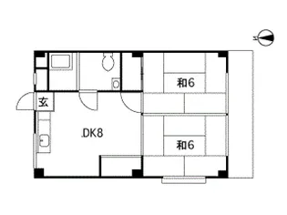 キクスイビル【2階】の間取り