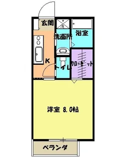 エタニティーPartVII【1階】の間取り