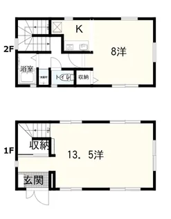 高知県高知市小倉町【一戸建】の間取り