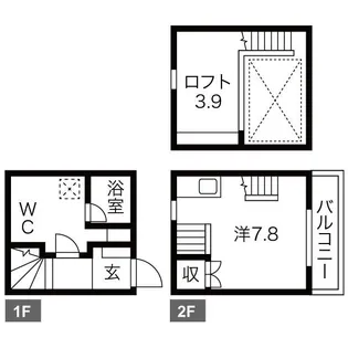 porto maison(ポルトメゾン)の間取り