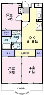 オークランド5弐番館【5階】の間取り