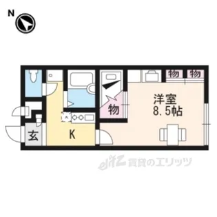 レオパレスMikumo2【2階】の間取り