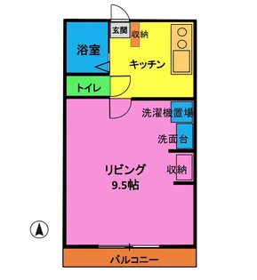 KGガーデン【2階】の間取り