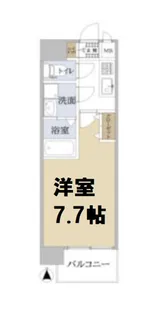 サムティ福島VIVENTE【8階】の間取り