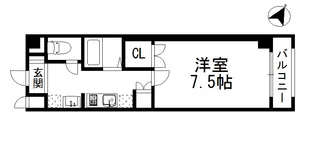 ララソル芦屋【4階】の間取り