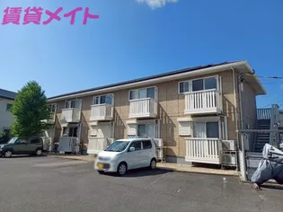 楽園B【2階】の外観