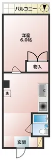 東京都新宿区高田馬場3【マンション】の間取り