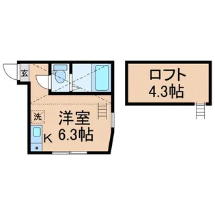 神奈川県横浜市保土ヶ谷区東川島町【アパート】の間取り