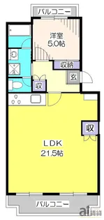 東京都東久留米市前沢4【マンション】の間取り