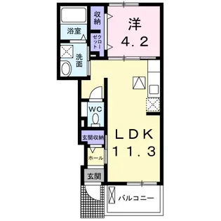 nostro nido【1階】の間取り