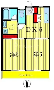 Bonheur Akane【1階】の間取り