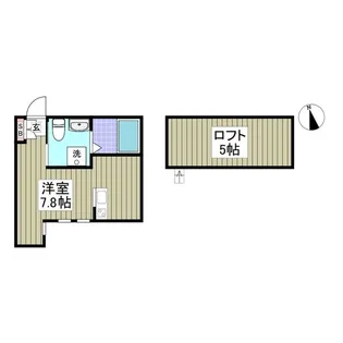 BEAMS富岡東N【2階】の間取り