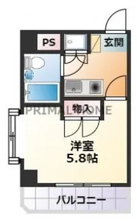 NICアーバンスピリッツ横浜反町【7階】の間取り