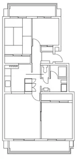 オーセル津福今町【2階】の間取り