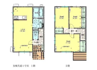 lavender Eの間取り