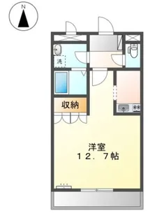 プロスパー 横尾【2階】の間取り
