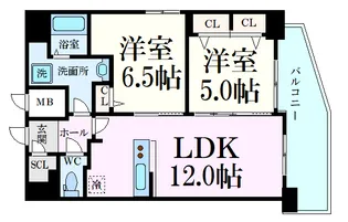 S-RESIDENCE国泰寺町一丁目【17階】の間取り