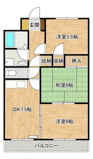 高知県高知市一宮中町1【マンション】の間取り