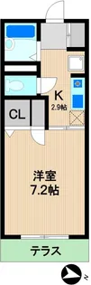 ハピネス A【1階】の間取り