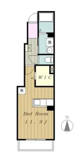 神奈川県相模原市緑区二本松1【アパート】の間取り