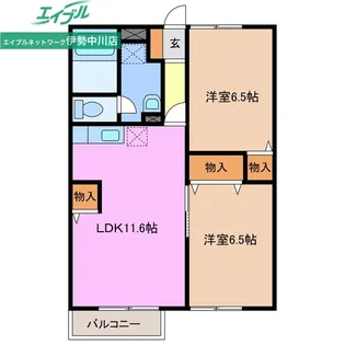 セレソ A棟【1階】の間取り