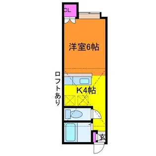 コーポラス・ポパイ【2階】の間取り